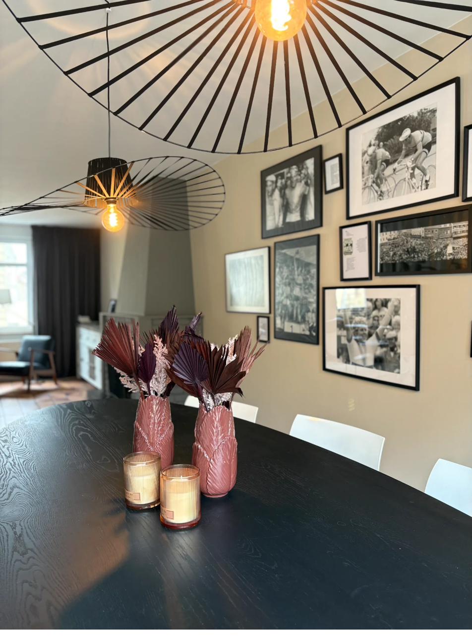 Eetgedeelte woonkamer vakantiehuis BLESS Valkenburg